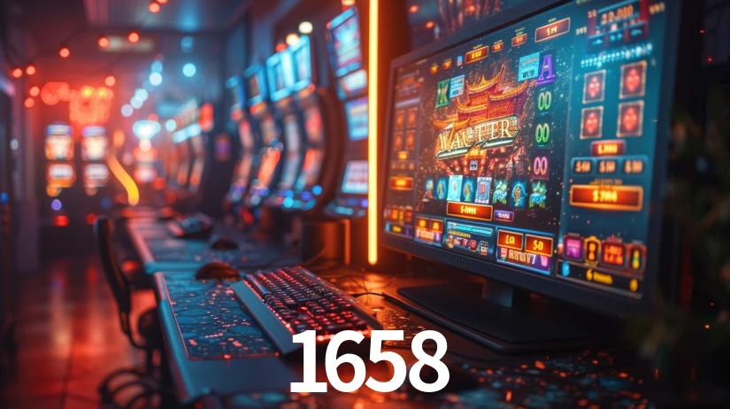 Sinta a adrenalina dos jogos de cassino com 1658